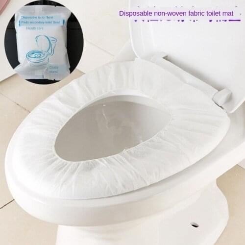 Travel Disposable Toilet Seat Covers Mat 100% Waterproof Toilet Paper Pad For Travel/Camping Bathroom Accessories