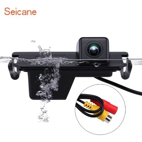 Seicane Wide Angle Rearview Camera For Hyundai I10 I20 I30 Solaris Tiburon CMOS Monitor