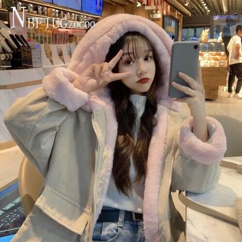 Fashion Winter Parka Hooded Womens Bread Coat Casual Wear Female Stylish Overcoat