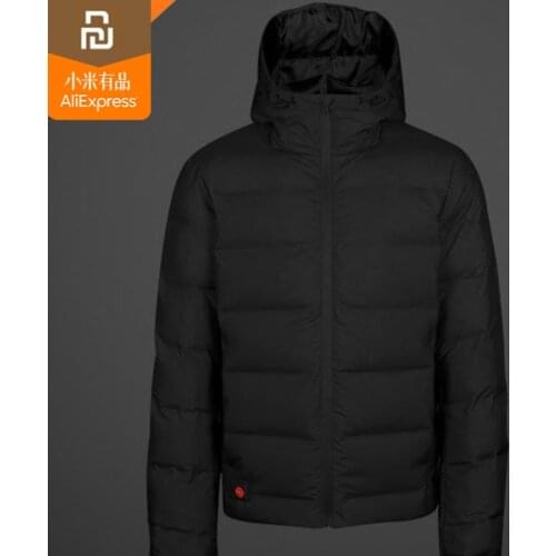 Youpin mijia temperature control heating down jacket 4 file temperature control 38 to 53 degrees 90% white goose down with USB