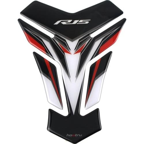 New 3D Motorcycle Tank Pad Protector Decal Stickers Case for Yamaha R15 YZF-R15 Tank With logo R15