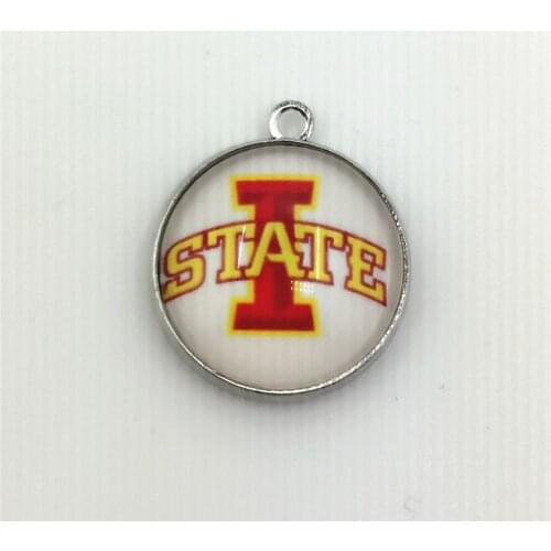 New 20pcs/lot I State charms Dangle Charms DIY bracelet/necklace hanging floating charm jewelry