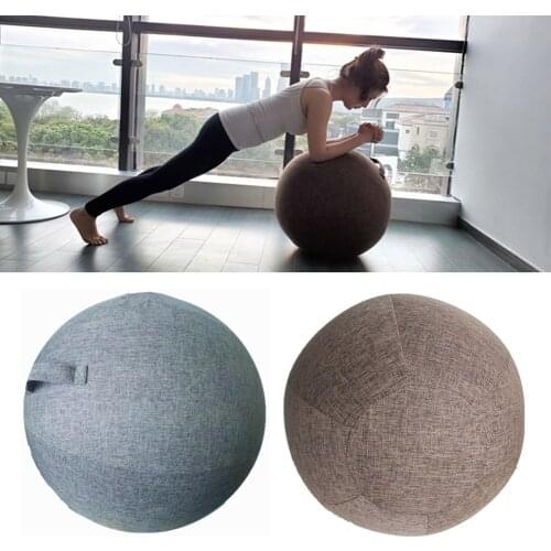Premium Yoga Ball Protective Cover Gym Workout Balance Ball Cover and Bottom Ring for Yoga Gym Exercise Fitness Accessories