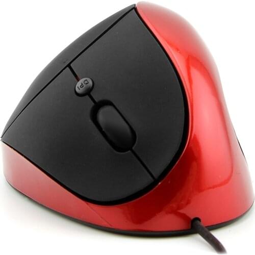 Wired Vertical Mouse Computer Gaming Healthy Ergonomic Creative Mause 5D USB Optical 1600 DPI Mice With Mouse Pad For PC Laptop