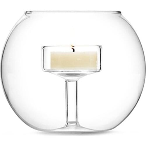 Clear Votive Candle Holders Glass Tealight Candle Holder for Tablescapes Wedding Home Decor Office Restaurant Table Decor