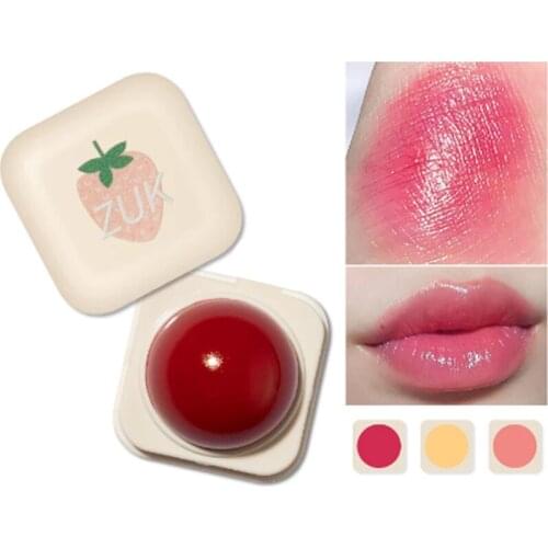 Lipstick Ball Moisturizing Lip Balm Natural Change Color Lip Gloss Long-lasting Nourish Waterproof Lip Stick Makeup Cosmetic