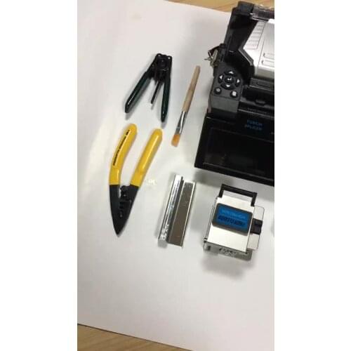 FTTH Fiber Optic Tool Kit with Optical Power Meter and Visual Fault Locator Cleaver