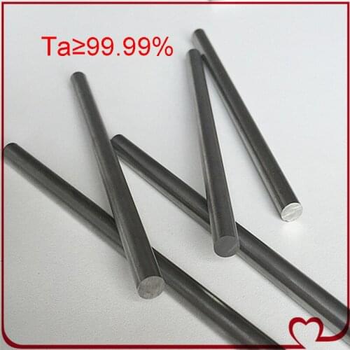 High-purity Tantalum rod Ta bar Ta-dah Stick for Scientific research 3mm 5mm 6mm 8mm 10mm 12mm 15mm 18mm 20mm diameter