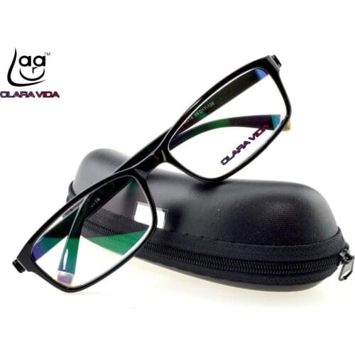 =CLARA VIDA=Top quality TR90 anti reflective coated gentleman UV resistant with box reading glasses +1 +1.5 +2 +2.5 +3 +3.5 +4