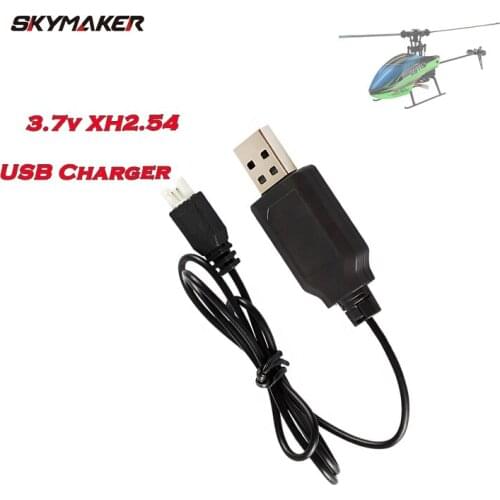 Lipo Battery Charger 3.7v XH2.54 USB Charger for Wltoys V911s V966 RC Helicopter Quadcopter Battery Charger Parts RC Accessories