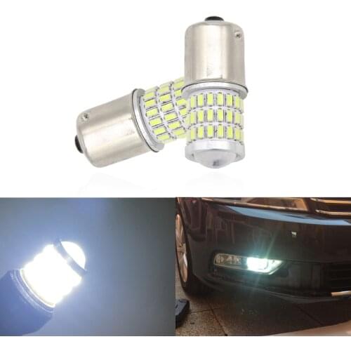 2x 1156 CANbus BA15S/P21W S25 Led Daytime Running Lights DRL Bulbs For VW Passat B7 2010 2011 2012 2013 2014 Daylights