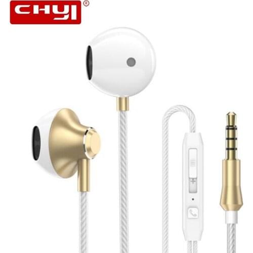 Half in-ear Earphone 3.5mm Sports earphones Running Headset With Mic Wire Control Earbuds stereo For Andriod Phone Iphone 5 PC