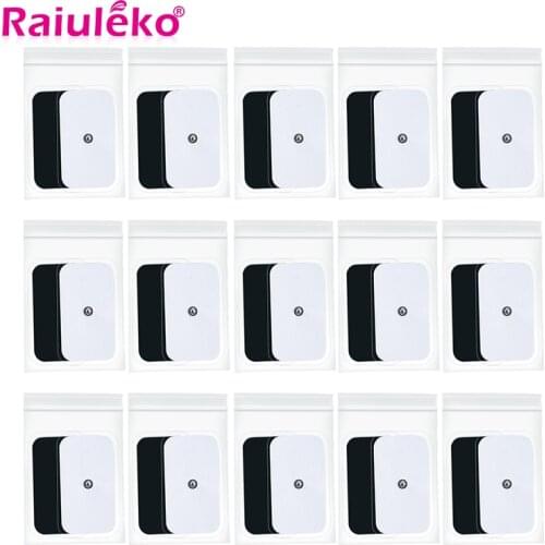 30pcs Electrode Pads for Massage Tens Acupuncture Digital Therapy Massager Pad for Slimming Electric Body Machine Massage Patch