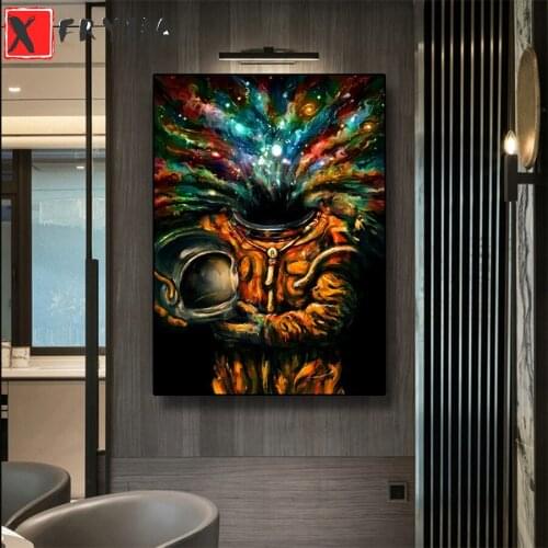 New 5D Diamond Painting New Color Fantasy art Abstract Astronaut Space Planet Diamond diy Embroidery Home Decoration Mosaic