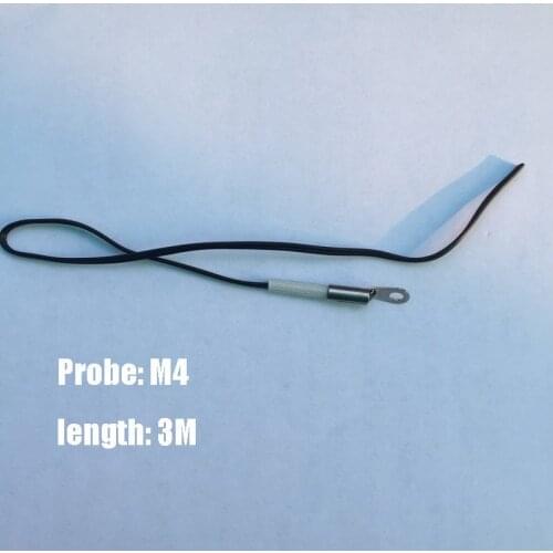 Free ship 100pc M4 ntc temperature sensor 10k B3950 ntc M4 Hole 10k sensor 1% 3m ntc10k 3950 ntc sensor ntc 3950 thermistors