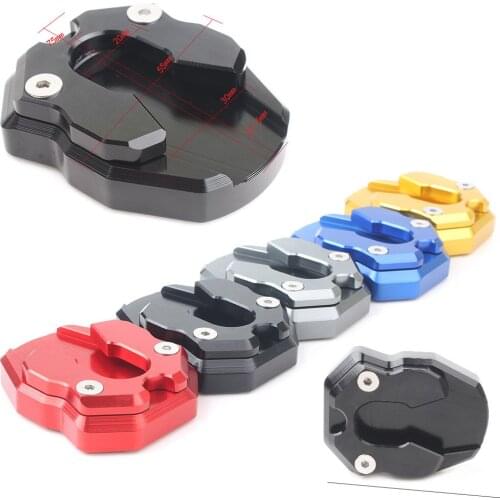 Motorcycle Foot Side Stand Extension Enlarger Pad Plate For Yamaha Nmax155 2015-2016 & XMAX 300 2017-2018