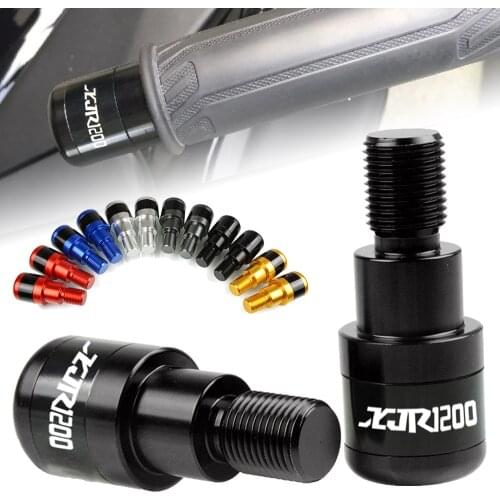 For Yamaha xjr1200 xjr 1200 1995-1998 1997 1996 1999 Motorcycle Accessories Handlebar Grips Slider Cap Plug Aluminum Bar End
