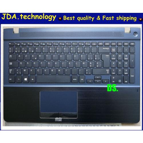 MEIARROW New/Orig BE keyboard for Samsung NP370R5E NP450R5E NP470R5E NP510R5E EUR keyboard upper cover w/palmrest
