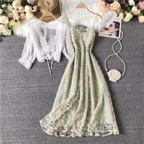 Летние шифоновые платья LOKEDIKE China At AliExpress