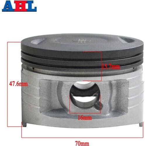 Motorcycle 70.75mm~71.5mm Piston Rings For YAMAHA ST225 Bronco 1997 TT225 TTR225 99-04 TTR230 TW225E XT225 TT R 225 230 225E