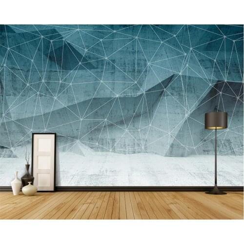 Wall murals for living room Abstract geometric art wallpaper mural wall for kids room hotel background wallpaper Beibehang