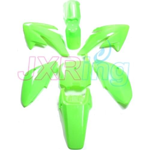 New Plastic covers Plastic kits Fairing CRF70 Pit Bike Procket Bike Xmotos for Baja DR50 49 50cc 70 90 110 New PP4 Green