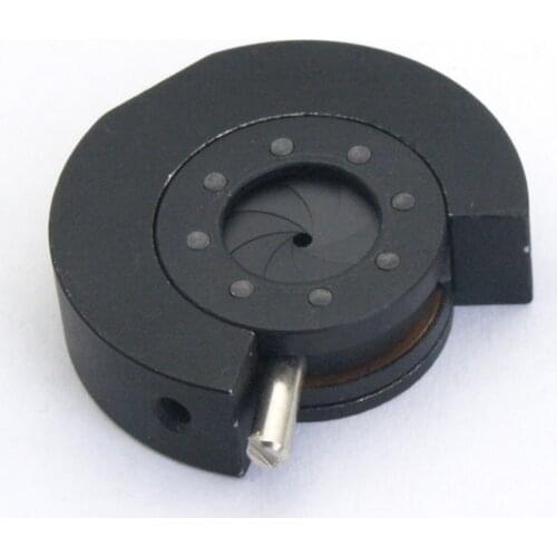 0.5-7.5mm Manual Aperture Adjustable Iris Diaphragm Optical Diaphragm for Camera Horizontal Viewing Angle Fixed Iris
