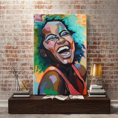 Paint by number art painting by numbers Artwork Be riotous with colour personality Living room decorative hanging pictures