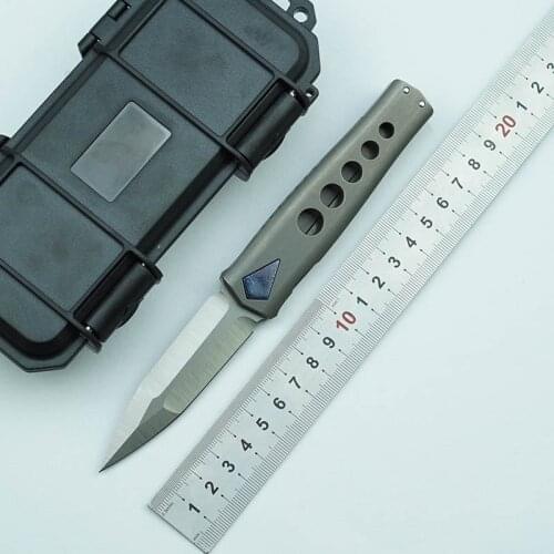 LiBing Original Folding Knife Titanium Alloy Handle M390 Blade Outdoor Camping Survival Kitchen Knife Multifunctional EDC Tools