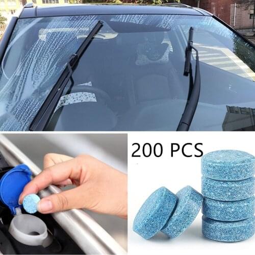 200x Car wiper tablet Window Glass Cleaning Cleaner Accessories For Volvo Xc60 S60 s40 S80 V40 V60 v70 v50 850 c30 XC90 s90 v90