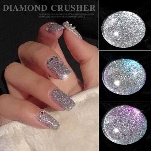 8ml Waterproof Nail Gel Shiny Comfortable Nail Polish Easy to Operate Synthetic Soak Off Colorful Gel Nail Art Decoration