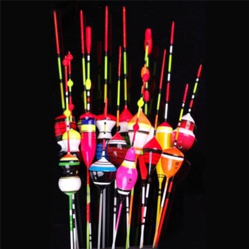1 PCs Fishing Floats Mix Size Float Buoy Fashion Float Bobber Light Stick Floats Fluctuate For Fishing Tackle Accessories