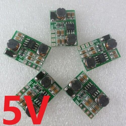 5pcs DC-DC Auto Boost-Buck Converter Module Board ( input 1.2V 1.5V 1.8V 2V 2.5V 3V 3.3V 3.7V 4.2V 4.5V 5.5V 6V ) ( Output 5V )