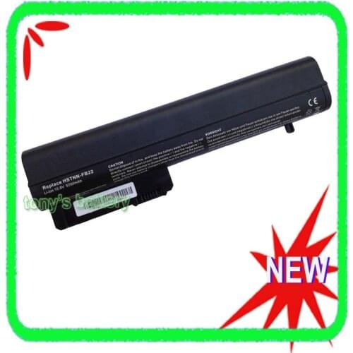 6 Cell Battery For HP Business Notebook 2400 NC2400 2510p EliteBook 2530p 2533t 2540p 404887-641 HSTNN-FB22