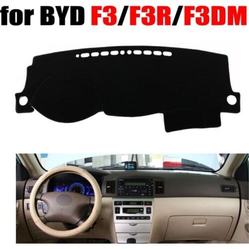 Car dashboard covers mat for BYD F3 F3DM F3R 2007-2013 years Left hand drive dashmat pad dash cover auto dashboard accessories