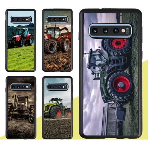 Farm Tractor Case For Samsung Galaxy A51 A71 A31 A21S A20e A50 A70 M31 M21 S9 S10 S20 Plus Note 20 Ultra