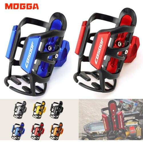 For Honda CB500X CB500F CB 500X/500F CNC Aluminum Moto Beverage Water Bottle Cage Drink Cup Holder Mount Motorbike Accessories