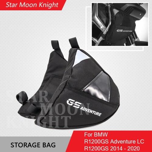Motorcycle Frame Crash Bars Waterproof Bag Tool Placement Travel bag For BMW R1200GS Adventure LC R 1200 GS 2014 - 2020 2019