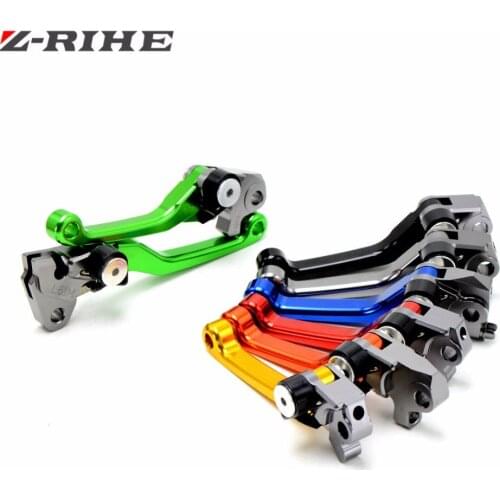 New arrival Motorcycle CNC Pivot Brake Clutch Levers For KX85 EXC450 KAWASAKI KX 500 CRF YZF RMZ KXF YAMAHA YZ/YZF 250