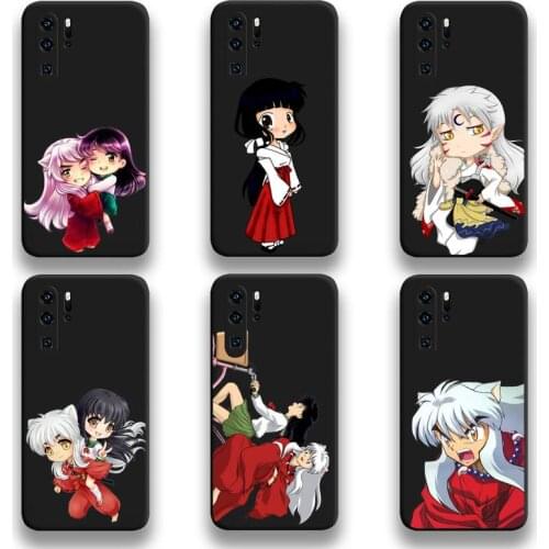 Hot Anime Inuyasha Higurashi Phone Case For Huawei P20 P30 P40 lite E Pro Mate 40 30 20 Pro P Smart 2020