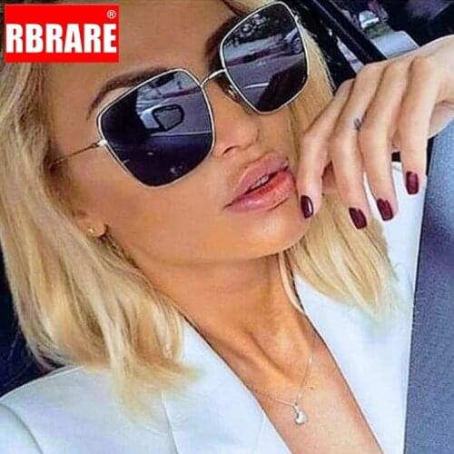 RBRARE Fashion Sunglasses Women Vintage Candy Color Brand Designer Sun Glasses Square Big Frame Outdoor Oculos De Sol Feminino