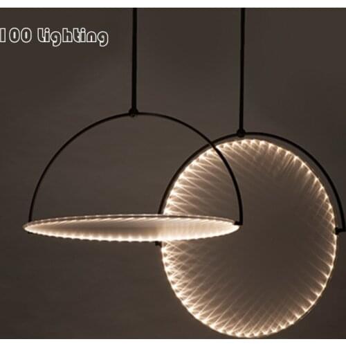 Fabric LED Pendant Lights Art Decoration Restaurant Cafe Bar Hanging Light Fixtures Rotatable Luminaire Suspension Nordic Lamp