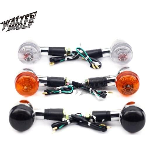 Turn Signal Light For SUZUKI GSX-R GSF SV TL DR GS GSX 600 1200 For YAMAHA XV 250S XVS 650 Motorcycle Indicator Blinker Lamp