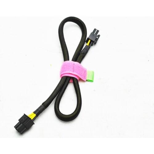 PCI-E PCIe Graphics card 6pin Module power cable made of 18AWG wire with Nylon net for PCCOOLER A6 Modular power supply 50cm