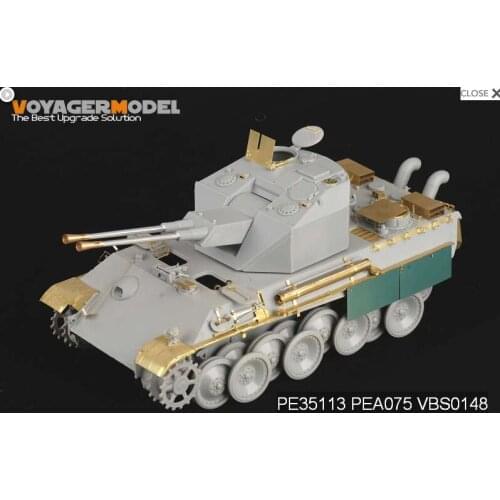 Voyager PE35113 1/35 WWII German FlaKPanzer V COELIAN For DRAGON 9022