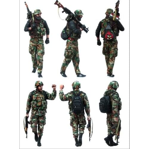 1/35 Resin Figure Model Kit Unassambled Unpainted 00E124