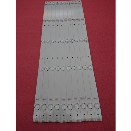 10pcs/set LED backlight strip for HISENSE HD550DF-B52 SVH550AC3 SVH550AH9 55H5C 55h6b Sharp LC-55LB4 INSIGNIA NS-55D510NA17