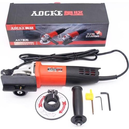 220V Portable Right Angle Arc 45 Degree Chamfering Machine Dual Purpose Mould Straight Edge Chamfering Machine 1-4MM 11000RPM Y