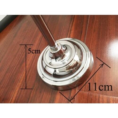 3 Pcs/lot Dia11cm * H5cm Lamp Metal Base Bottom, With M10 Middle Hole, Candle Holder Base, Lighting Accessories DIY