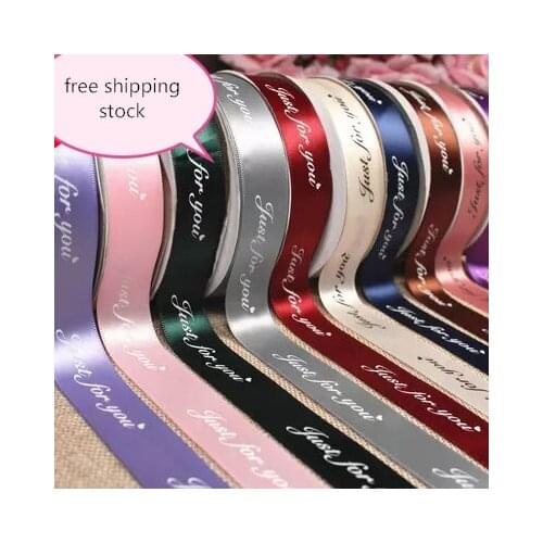 50 yards color Ribbon stock silk ribbon cake/Floral materials/gift/flowers packaging/DIY ribbon handmade packing tape/Wrapping